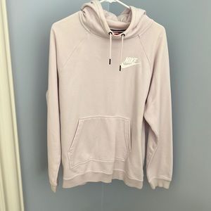 Light pink Nike hoodie
